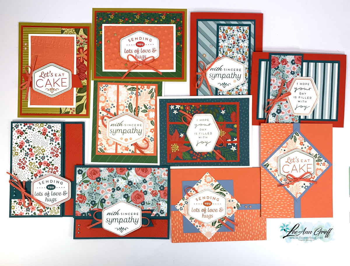 Garden Walk AllOccasion PDF tutorial Flowerbug's Shop