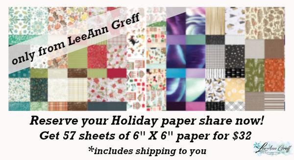 2025 Holiday paper and embellishment share (both)