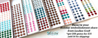 2025 Holiday embellishment share