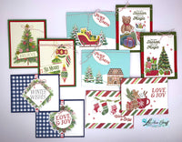 A Little Bit of Festive Card kit to go with PDF & video tutorial