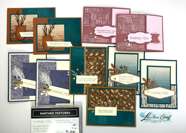 Earthen Elegance card kit to go; limited quantity left