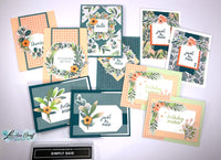 Flowers & Frames PDF card kit tutorial