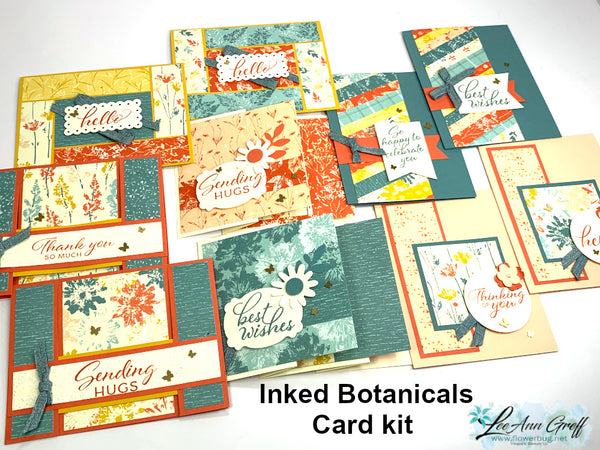 Inked Botanicals PDF card tutorial
