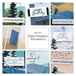 Mountain Majesties Paper Pumpkin bonus projects tutorial