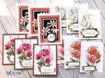 Painted Petals 12 card kit to go
