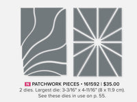 Patchwork Pieces dies