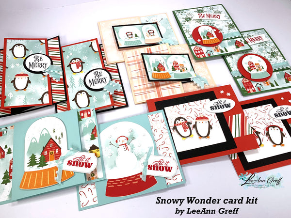 Cute Snowy Scenes card tutorial