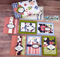 Mix & Match Box with cards; PDF Tutorial