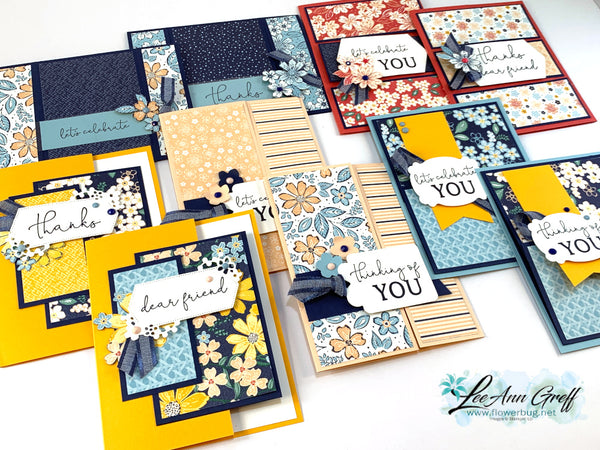 Regency Park Fun Fold cards tutorial